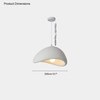 WOMO Suspension nordique aspect béton Table à manger-WM2061