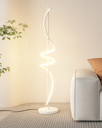 Lampadaire spirale dimmable WOMO-WM7073