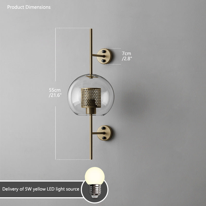 WOMO Industrielle Hurrikan-Wandleuchte-WM6031
