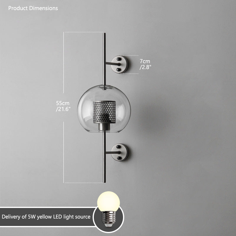 WOMO Industrielle Hurrikan-Wandleuchte-WM6031