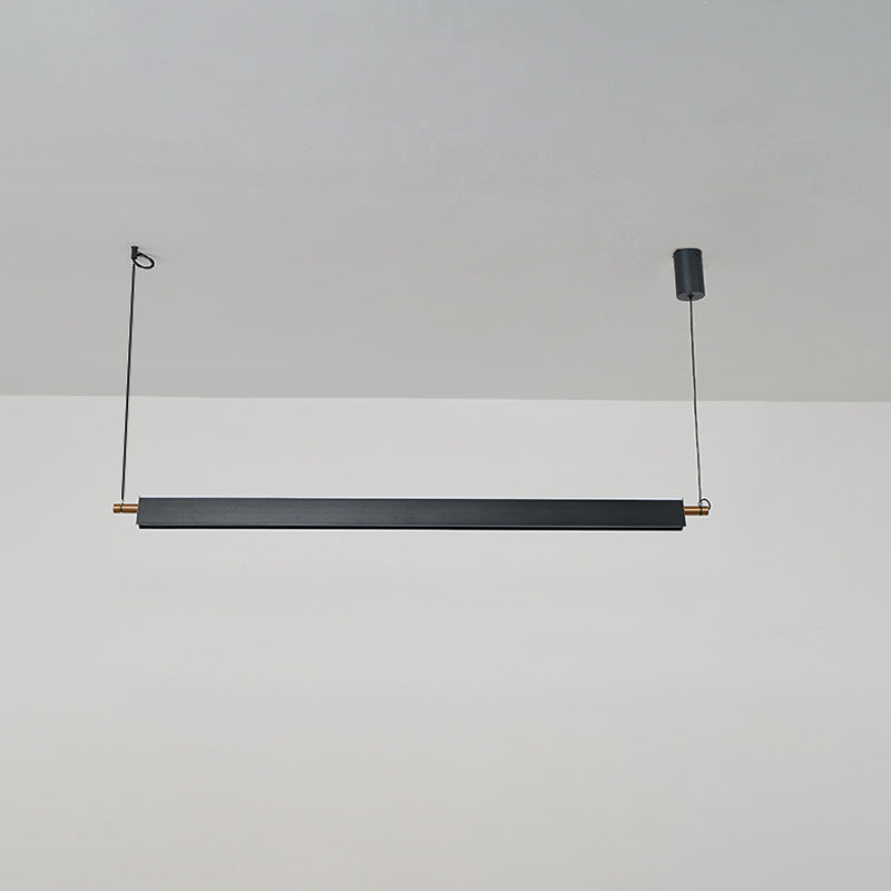 WOMO Schwarze lineare Pendelleuchte-WM2182