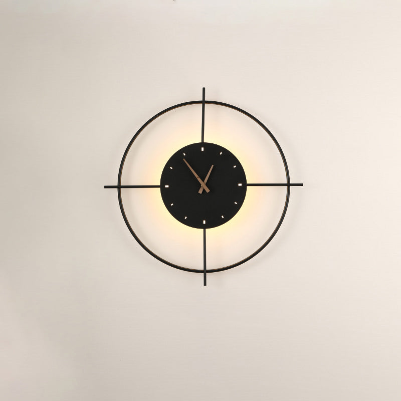 WOMO Wanduhr mit LED-Beleuchtung - WM6085