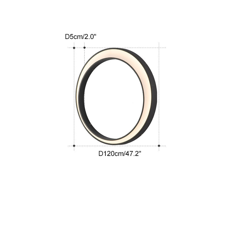 Applique murale WOMO demi-lune extérieure -WM9012