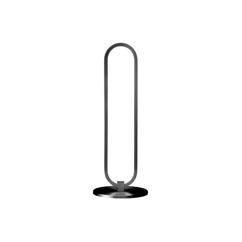 WOMO Lange ovale LED-Tischleuchte aus Messing - WM8034