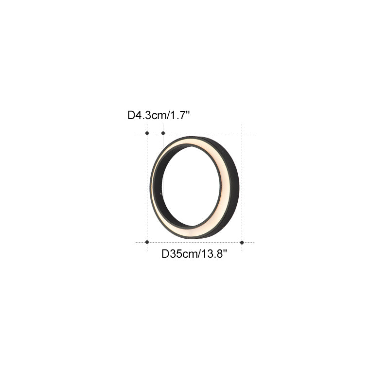 Applique murale WOMO demi-lune extérieure -WM9012
