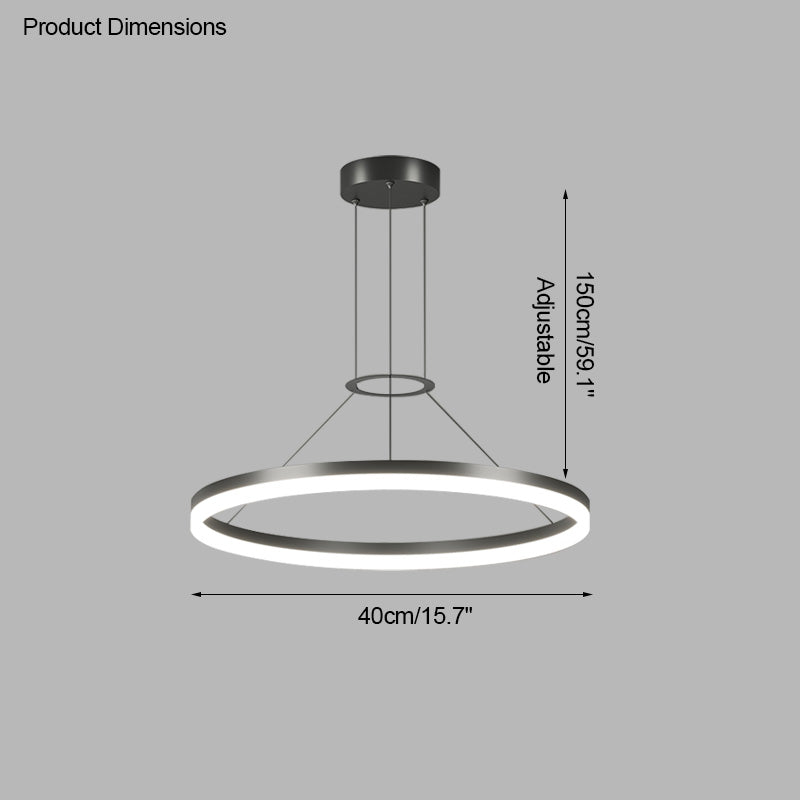 WOMO Round LED Chandelier-WM2170