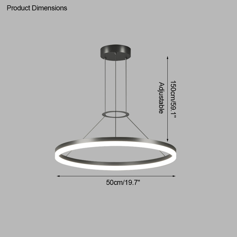WOMO Round LED Chandelier-WM2170