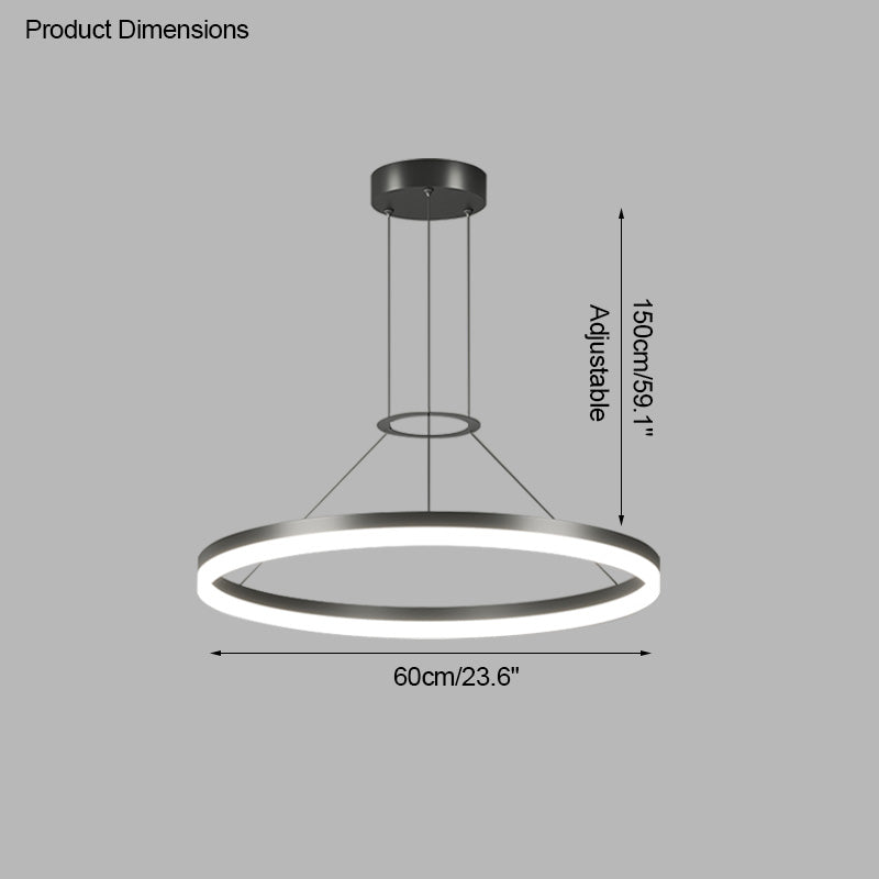 WOMO Round LED Chandelier-WM2170
