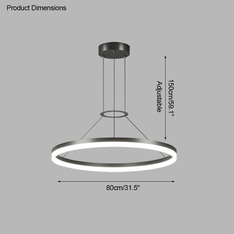 WOMO Round LED Chandelier-WM2170