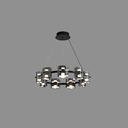WOMO Modern Candle Round Chandelier-WM2218