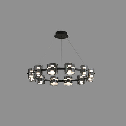 WOMO Modern Candle Round Chandelier-WM2218