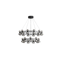 WOMO Modern Round Pillar Candle Chandelier-WM2224