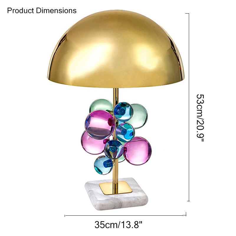 WOMO Bubble Dome Tischlampe-WM8008
