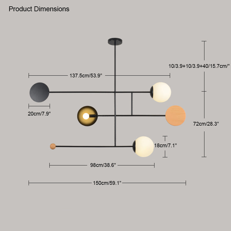 WOMO Constellation Chandelier-WM2075