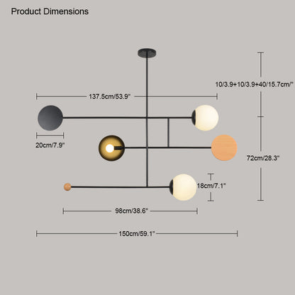 WOMO Constellation Chandelier-WM2075