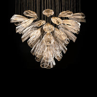 WOMO Flower Glass Foyer Chandelier – WM2341