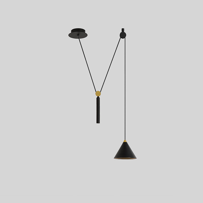 WOMO Kegel Gegengewicht Pulley Swag Pendelleuchte-WM2230