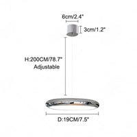 WOMO 3-light Disc Pendant Light-WM2015