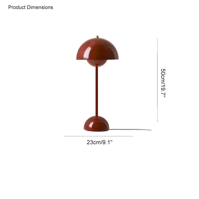 WOMO Scandi Mushroom Table Lamp for Children-WM8021