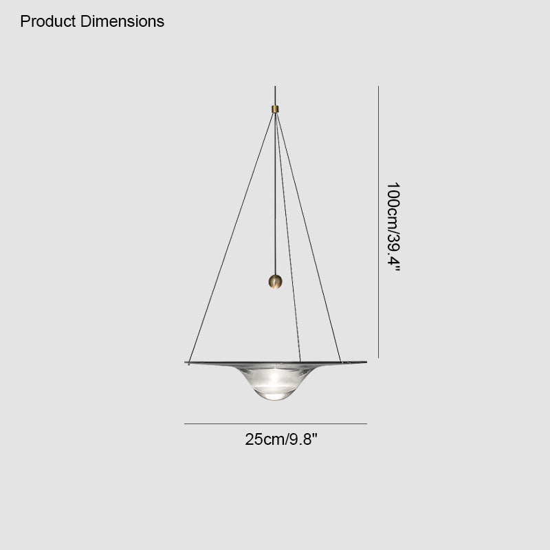 WOMO Ripple Glass Pendelleuchte-WM2092