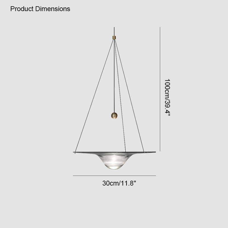 WOMO Ripple Glass Pendelleuchte-WM2092