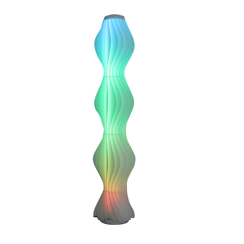 WOMO Wavy Column Stehleuchte mit Hue Dimmer-WM7074