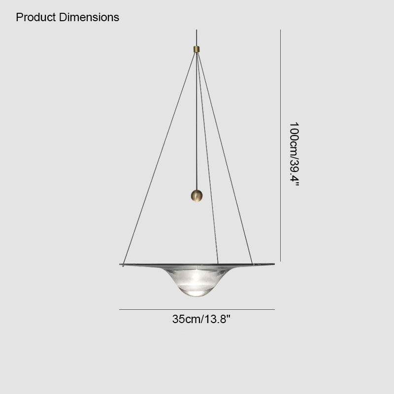 WOMO Ripple Glass Pendelleuchte-WM2092