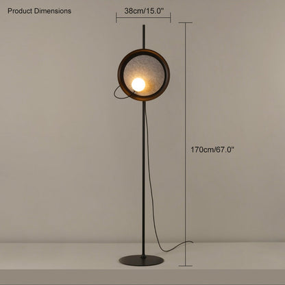 WOMO Designer Round Floor Lamp-WM7005