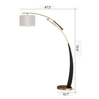 WOMO Arch Floor Lamp-WM7038