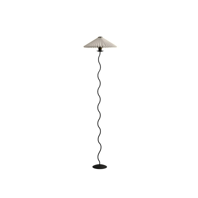 WOMO Pleated Swirl Floor and Table Lamp - WM7011