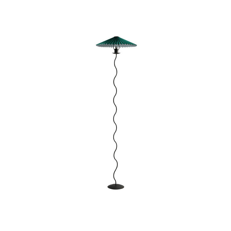 WOMO Pleated Swirl Floor and Table Lamp - WM7011