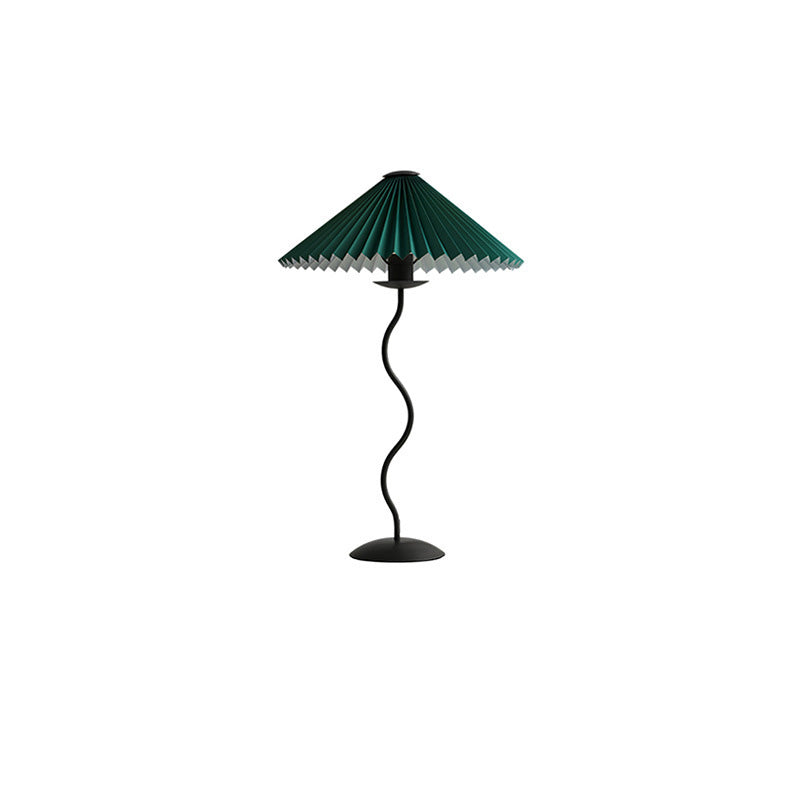 WOMO Pleated Swirl Floor and Table Lamp - WM7011