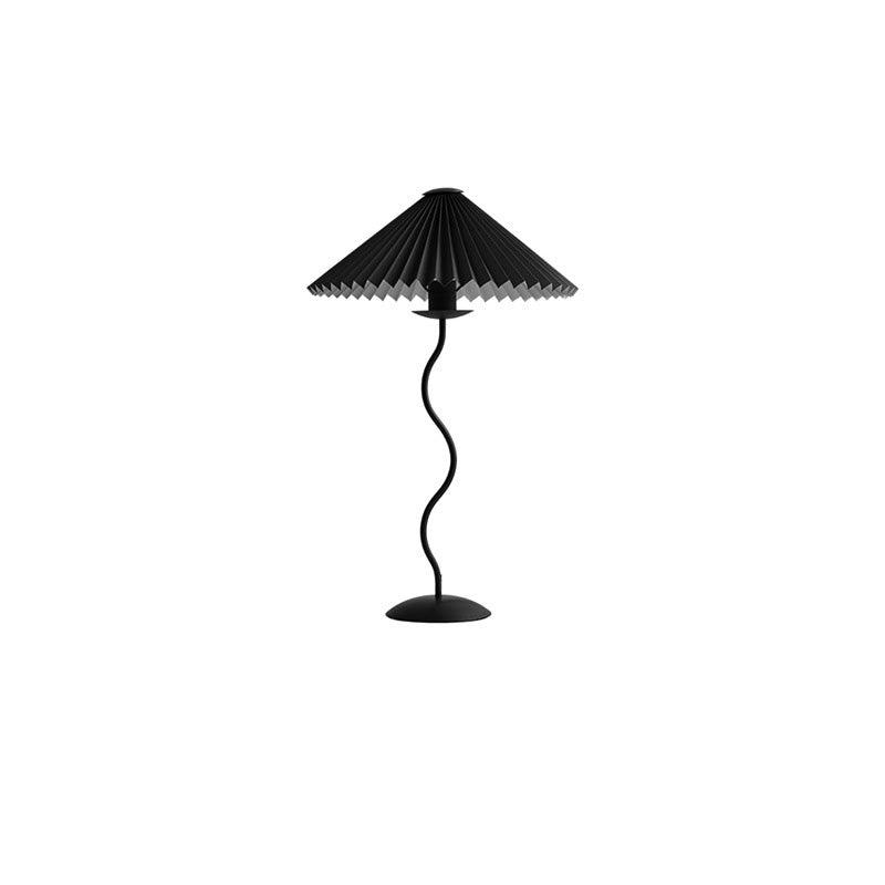 WOMO Pleated Swirl Floor and Table Lamp - WM7011