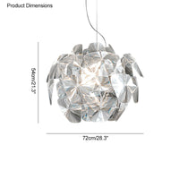 Lustre sphérique pétale WOMO WM2197