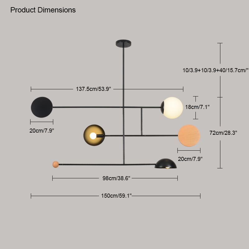 WOMO Constellation Chandelier-WM2075