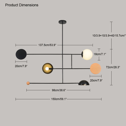 WOMO Constellation Chandelier-WM2075