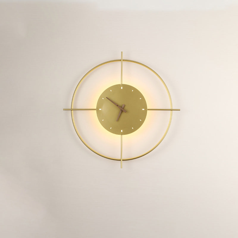 WOMO Wanduhr mit LED-Beleuchtung - WM6085