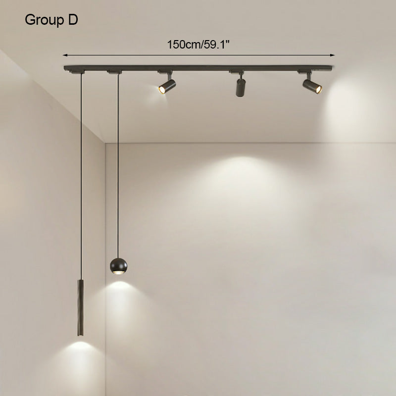 WOMO Spotlight Pendelleuchte für Schienenbeleuchtung-WM2163