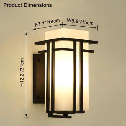 WOMO Outdoor Craftsman Wall Sconce-WM9065