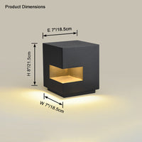 WOMO Solar Pillar Light - WM9178