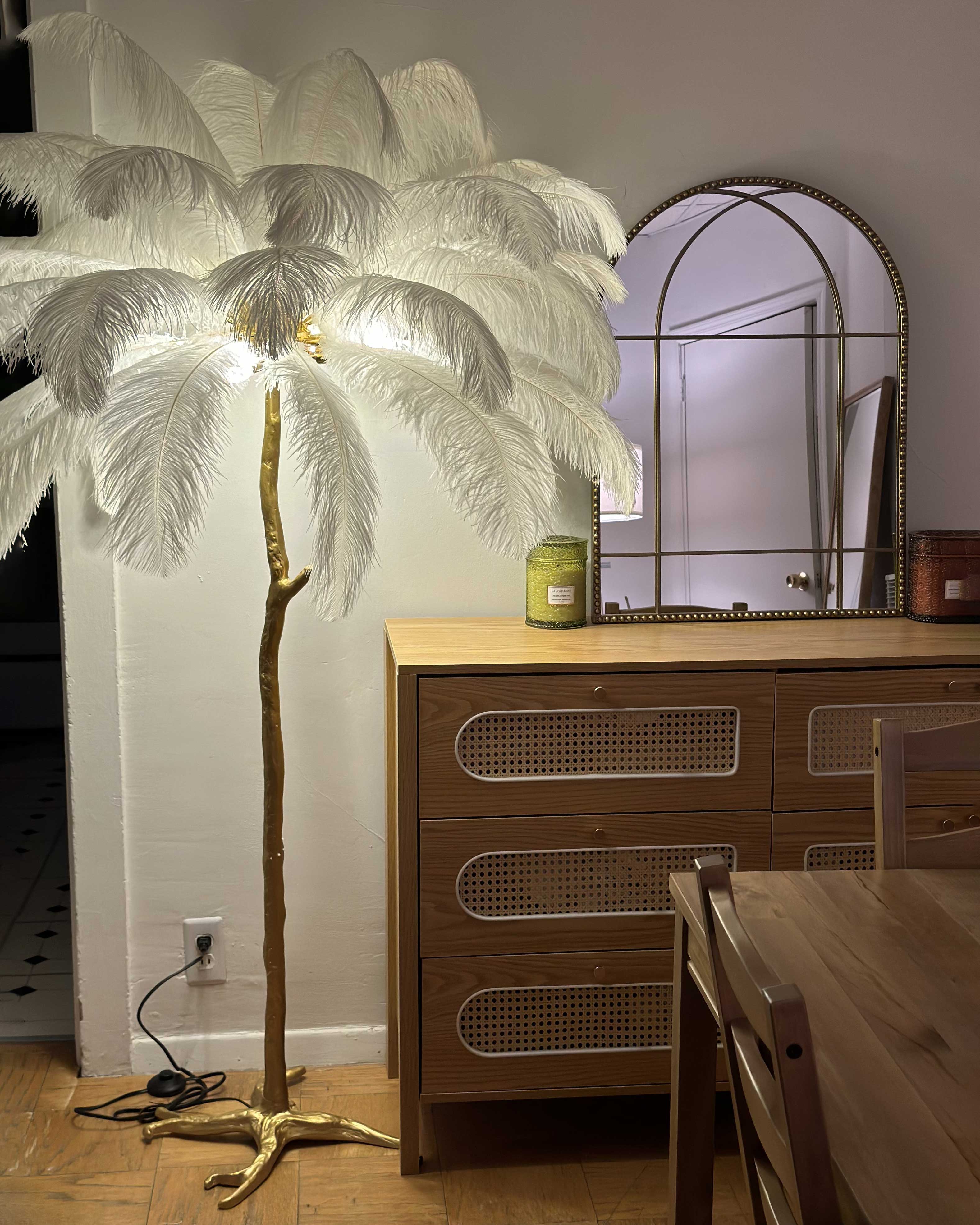 WOMO Fan Palm Floor Lamp -WM7000