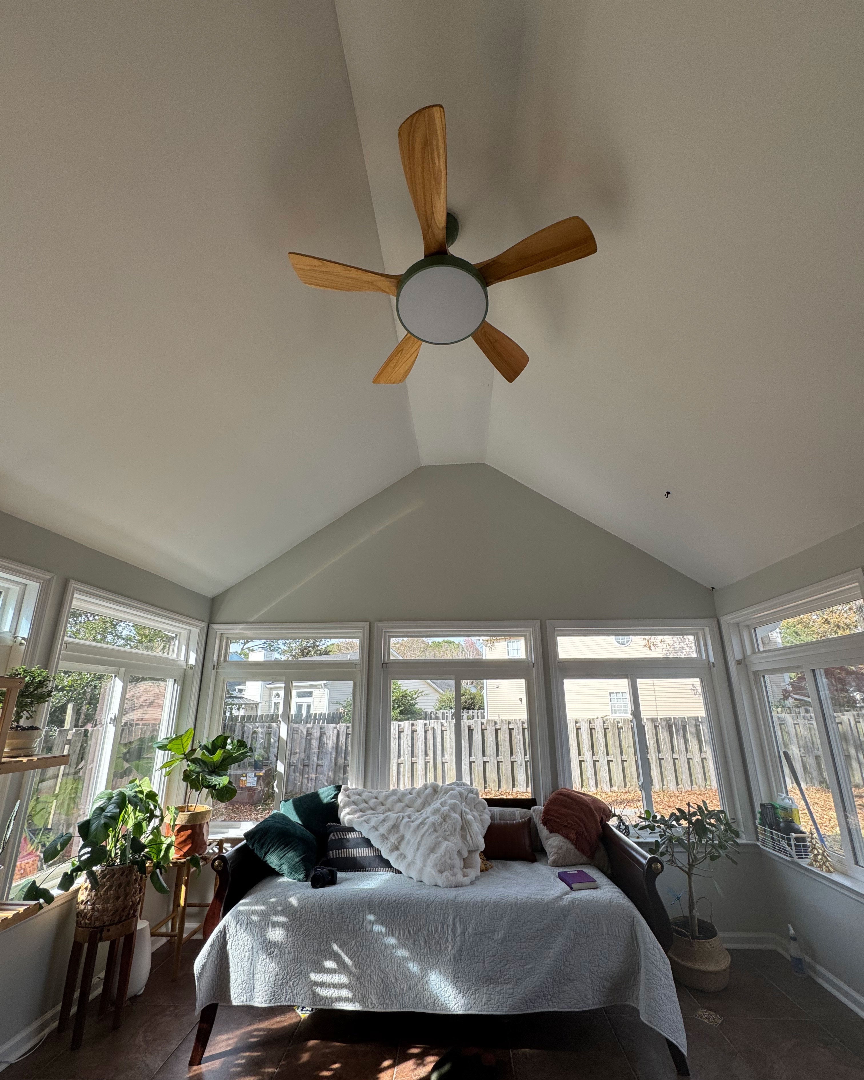 WOMO Scandi Wende-Deckenventilator mit Licht-WM5002