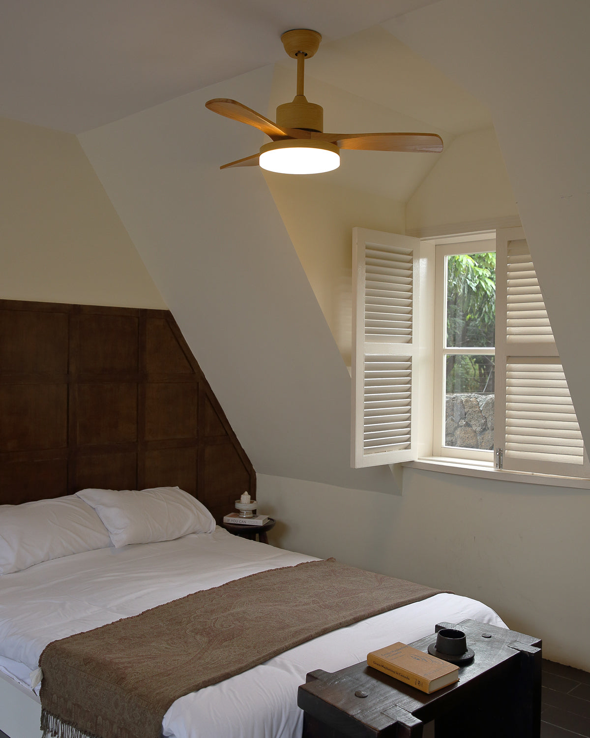 WOMO Scandi Wende-Deckenventilator mit Licht-WM5002