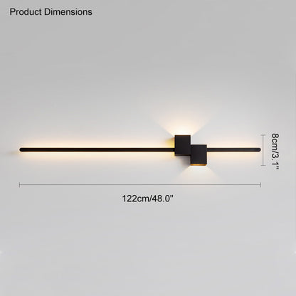 WOMO Linear Up Down Wall Sconce-WM6004