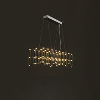 WOMO Rectangular Sculpture Chandelier-WM2200