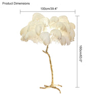 WOMO Federpalmen-Stehlampe-WM7000