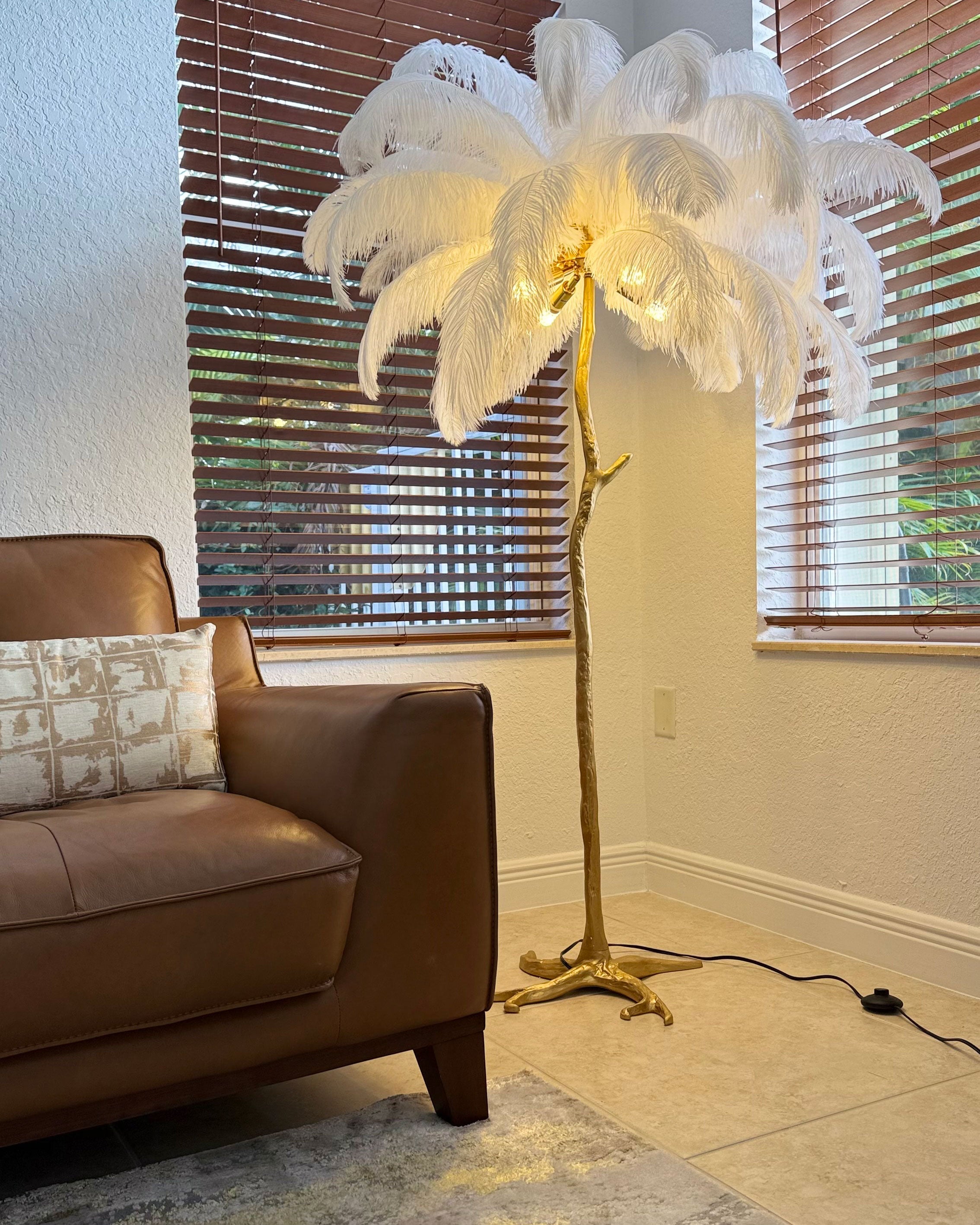 WOMO Fan Palm Floor Lamp -WM7000