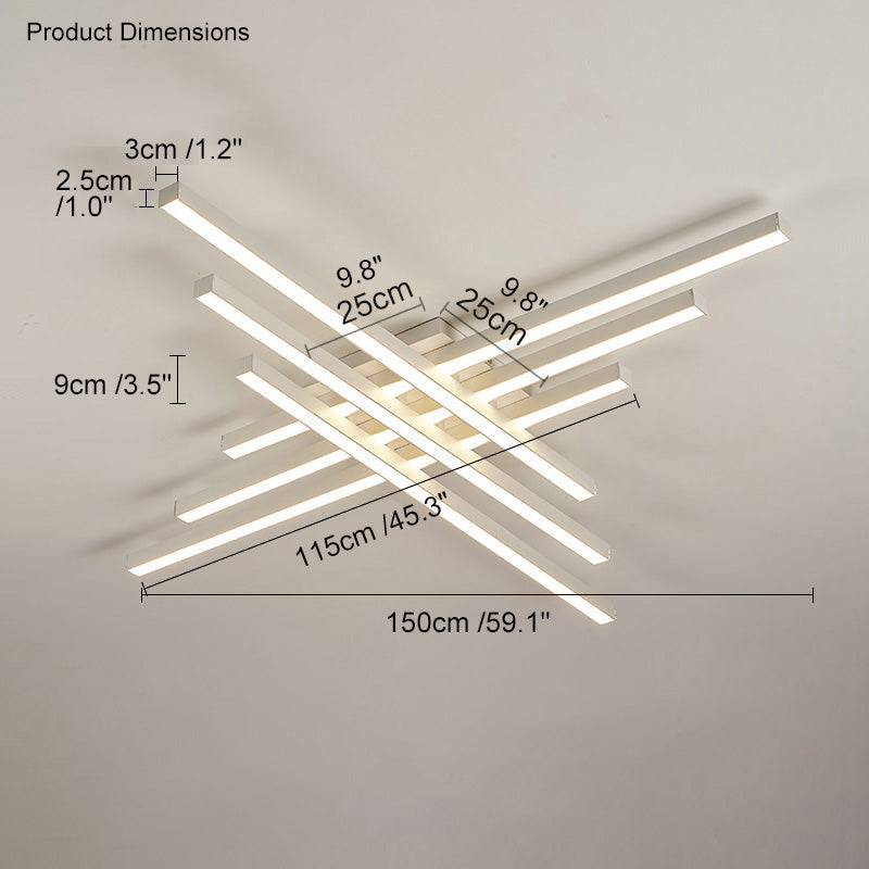 WOMO Simple Flush Mount Ceiling Light - WM1004