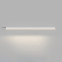 WOMO Lineare LED Deckenleuchte Flur Lang Schmal Metall-WM1003