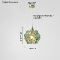 WOMO Suspension cerisier en verre teinté - WM2100
